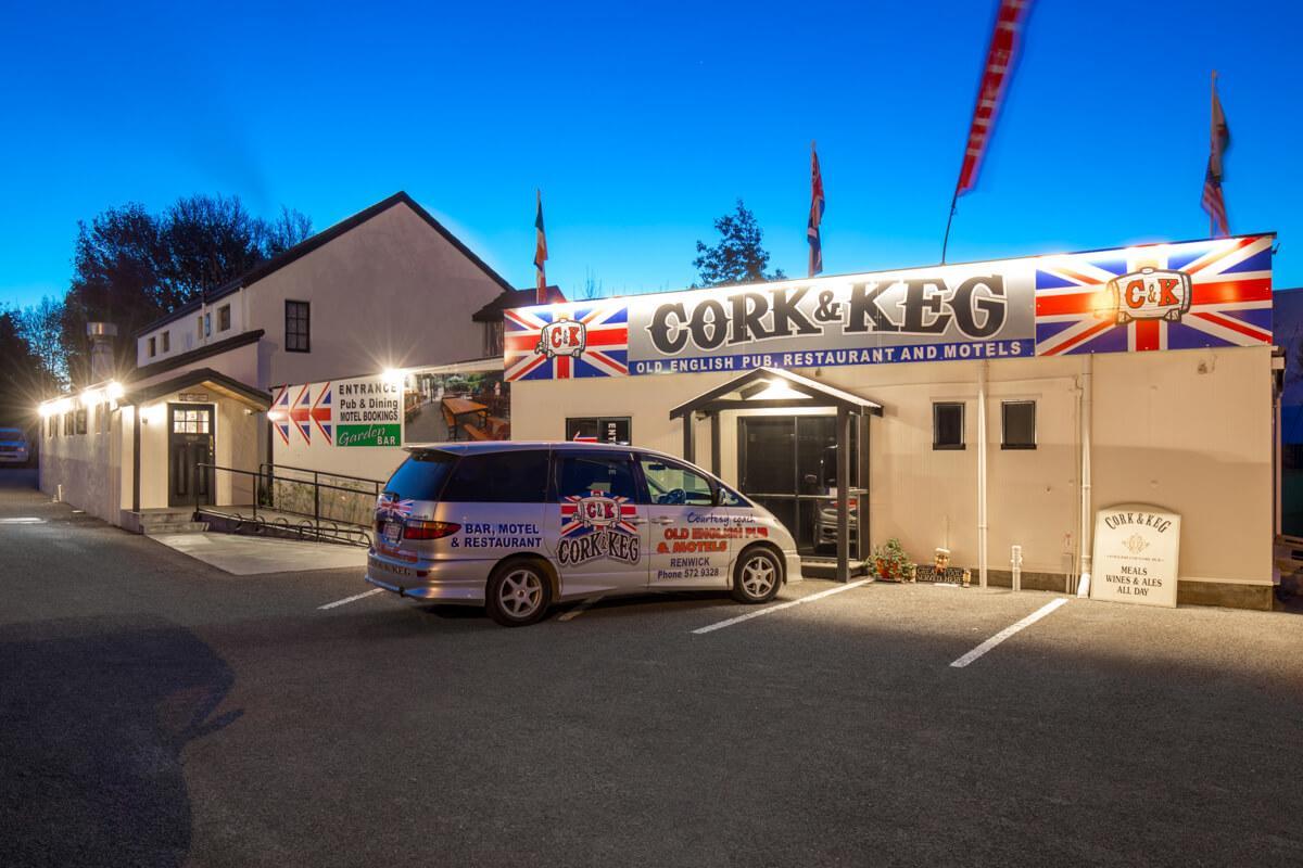 Motel Cork And Keg Renwick Zewnętrze zdjęcie